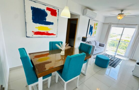 APARTAMENTO EN LA PLAYA EN BOCA CHICA 2 HABITACIONES, AMUEBLADO