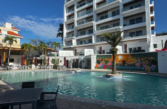 APARTAMENTO EN PRIMERA LINEA DE PLAYA EN BOCA CHICA