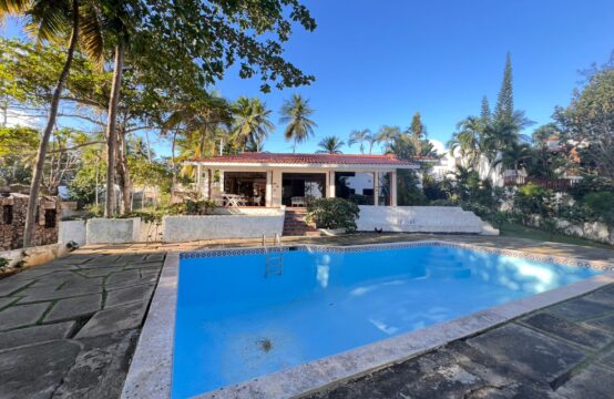 CASA PRIVADA EN LA PLAYA EN BOCA CHICA